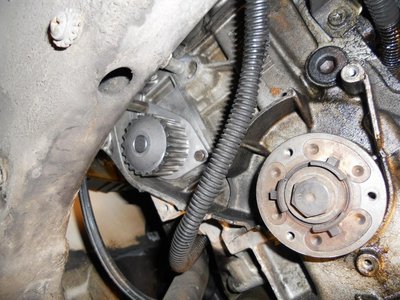 remontage pompe à eau