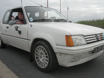 Le RR avec sa Gopro dans la voiture de Antoine78