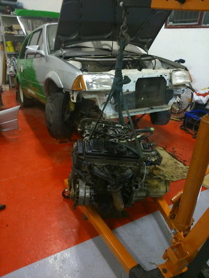 demontage du moteur