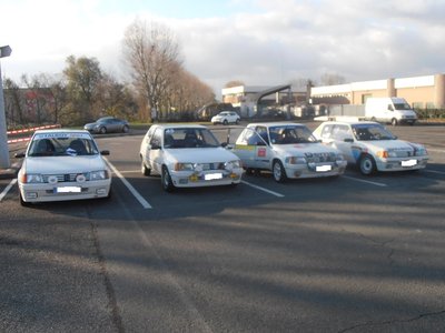 belles brochettes de 205 rallye