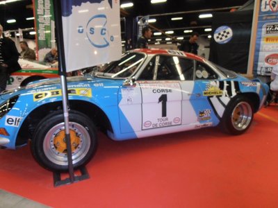 authentique A110 du tour de corse 1973