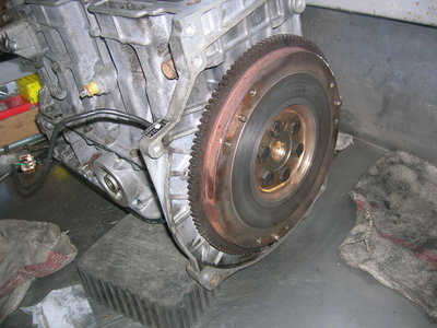 mise en place du volant moteur