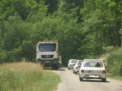 passage difficile  par endroit