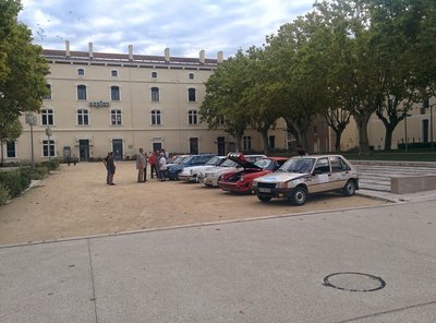 parc fermé place st martin à montélimar