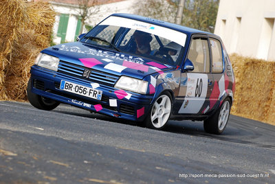 Mon ancienne 205 Rallye GrA Saison 2011
