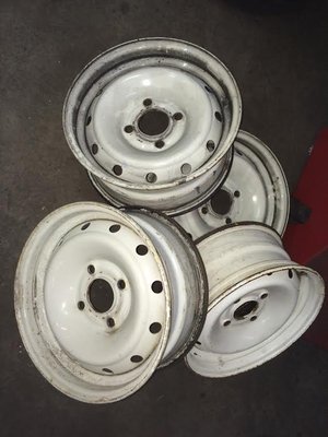 prête pour le sablage et poudrage !